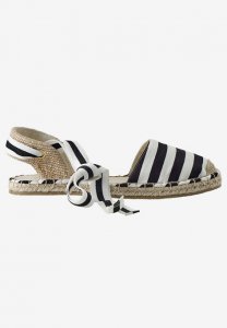 Lace-Up Flat Espadrilles - ellos