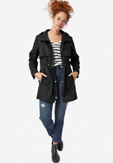 Hooded Anorak Jacket - ellos - Click Image to Close