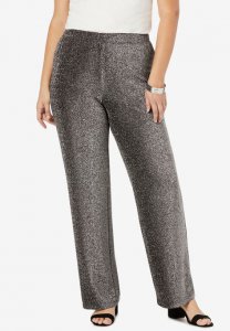 Sparkle Knit Pant - Jessica London