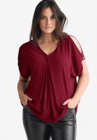 Slit Sleeve Blouse - ellos