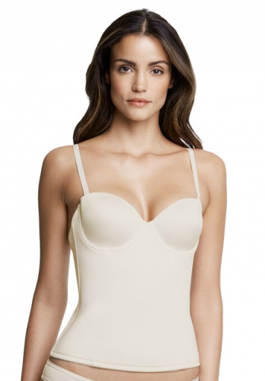 Paige seamless padded longline bra - Dominique - Click Image to Close