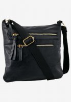 Multi-Zip Crossbody Bag - ellos