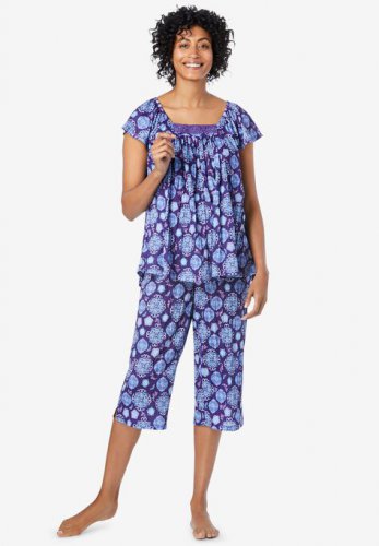 Gauze Capri PJ Set - Dreams & Co.