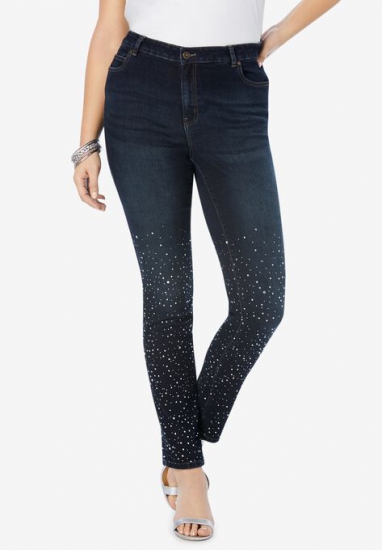 Glam Jean with Invisible Stretch - Roaman's - Click Image to Close