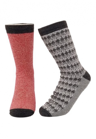 2 Pr Super Soft Polyester Thermal Insulated Thin Socks Socks - GaaHuu - Click Image to Close